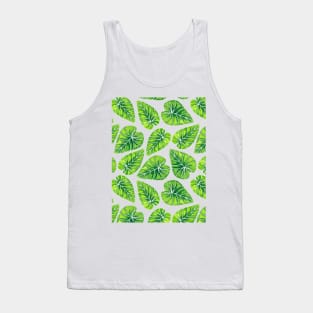 Tropical leaves Tank Top